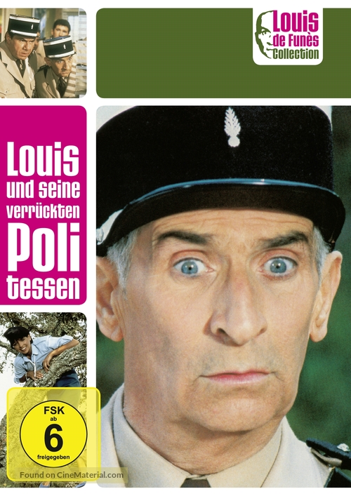 Gendarme et les gendarmettes, Le - German DVD movie cover