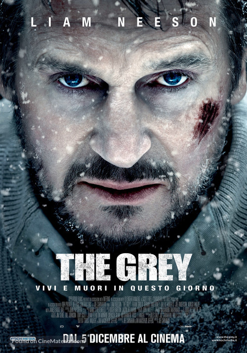 The Grey - Italian Movie Poster