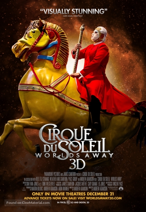 Cirque du Soleil: Worlds Away - Movie Poster