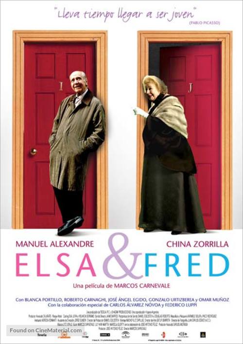 Elsa y Fred - Argentinian Movie Poster