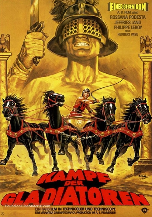Solo contro Roma - German Movie Poster