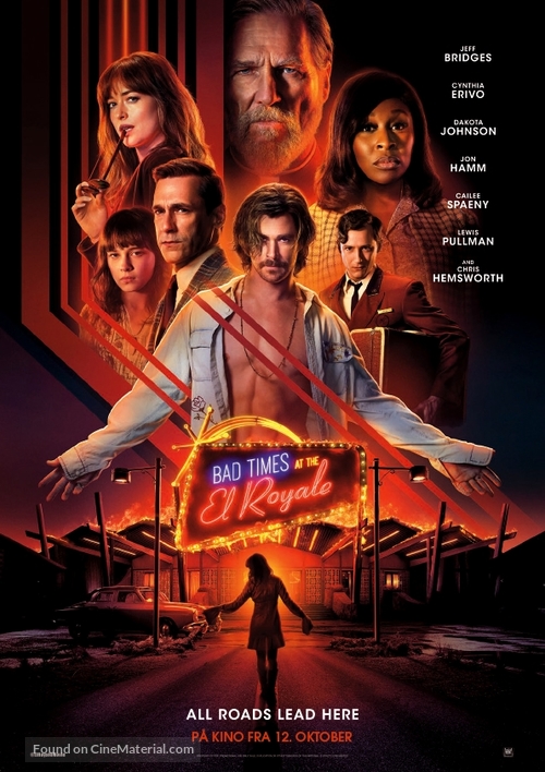 Bad Times at the El Royale - Norwegian Movie Poster