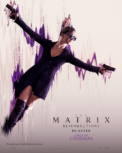 The Matrix Resurrections - Irish Movie Poster