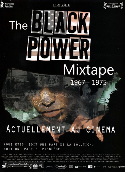 The Black Power Mixtape 1967-1975 - French Movie Poster
