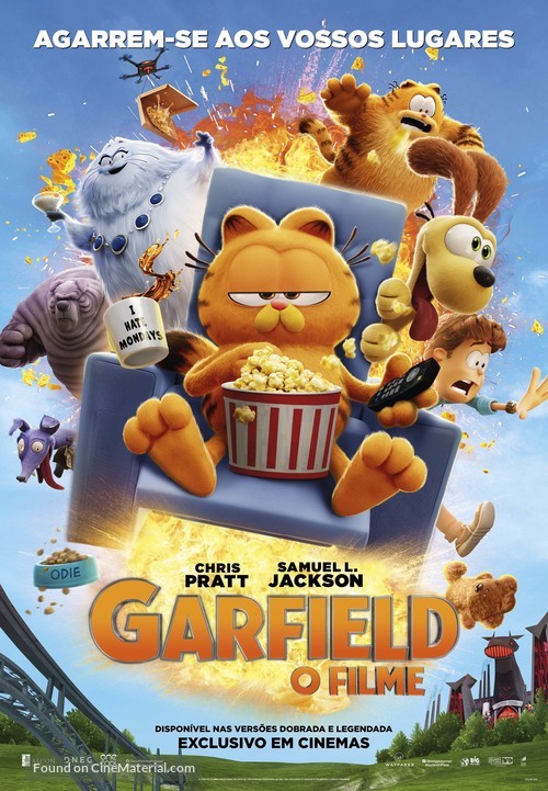 The Garfield Movie - Portuguese Movie Poster