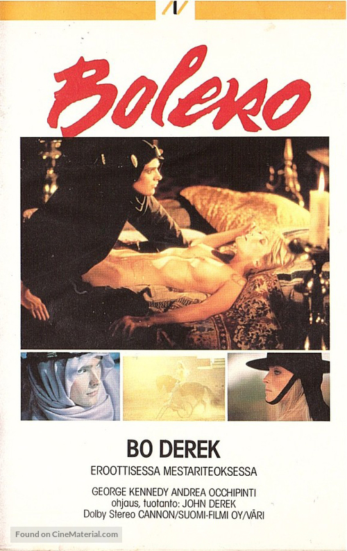 Bolero - Finnish VHS movie cover
