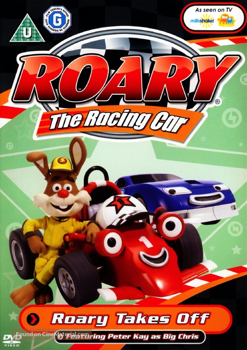 &quot;Roary the Racing Car&quot; - British DVD movie cover