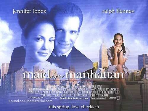Maid in Manhattan - British Movie Poster