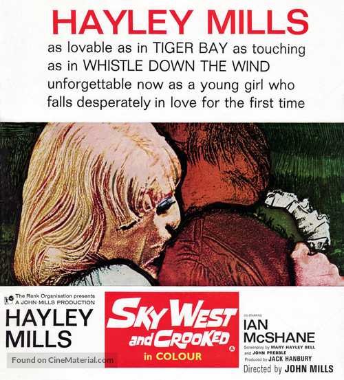 Sky West and Crooked - British Movie Poster