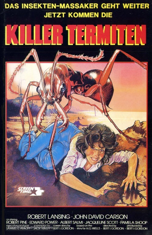 Empire of the Ants - German VHS movie cover