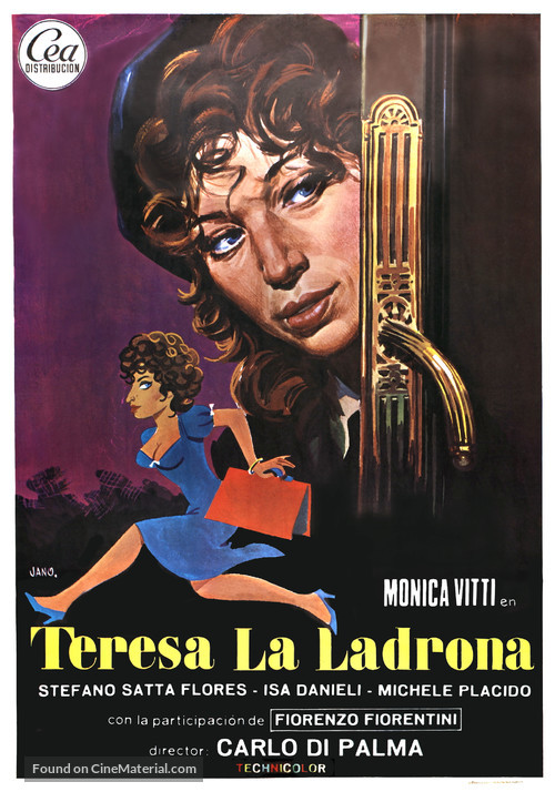Teresa la ladra - Spanish Movie Poster