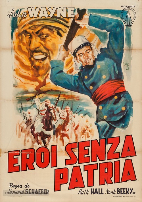Desert Command - Italian Movie Poster