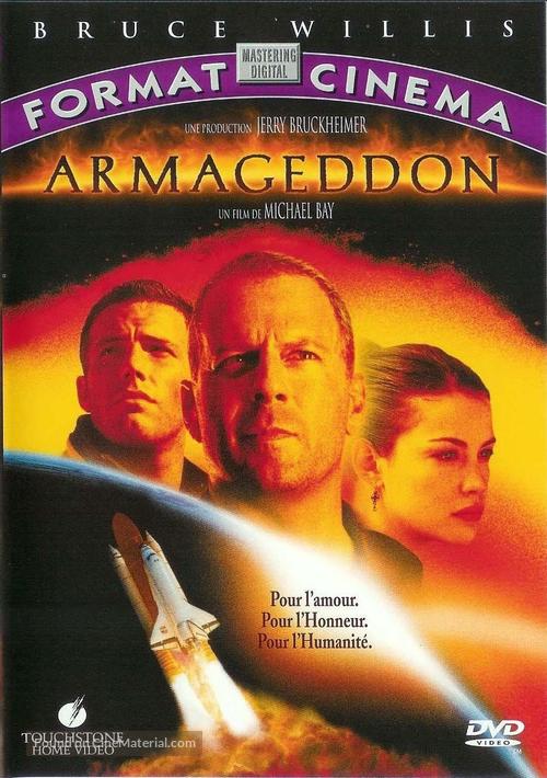 Armageddon - French DVD movie cover