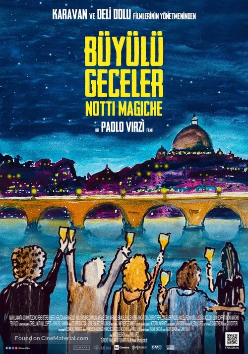 Notti magiche - Turkish Movie Poster