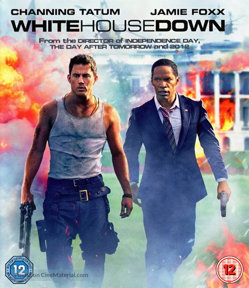 White House Down - British Blu-Ray movie cover