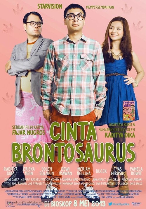 Cinta brontosaurus - Indonesian Movie Poster