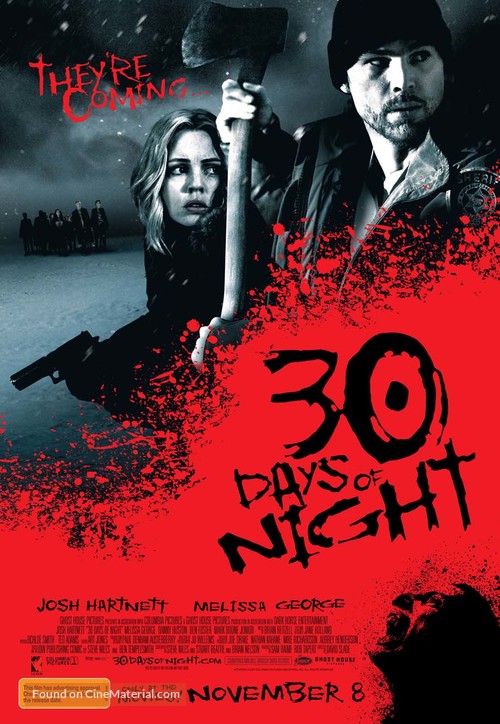 30 Days of Night - Australian Movie Poster