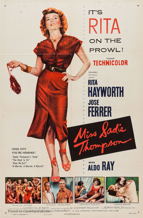 Miss Sadie Thompson - Movie Poster