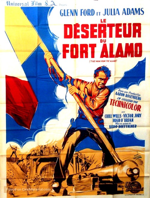 The Man from the Alamo - French Movie Poster