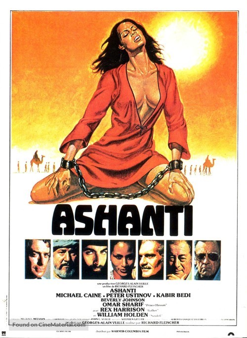 Ashanti - French Movie Poster
