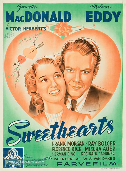 Sweethearts - Danish Movie Poster