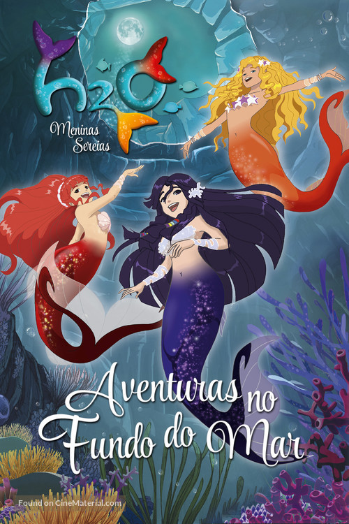 &quot;H2O: Mermaid Adventures&quot; - Brazilian Movie Poster