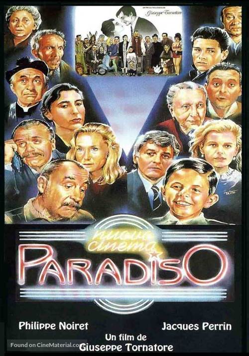 Nuovo cinema Paradiso - French DVD movie cover