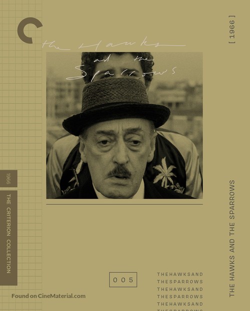 Uccellacci e uccellini - Blu-Ray movie cover