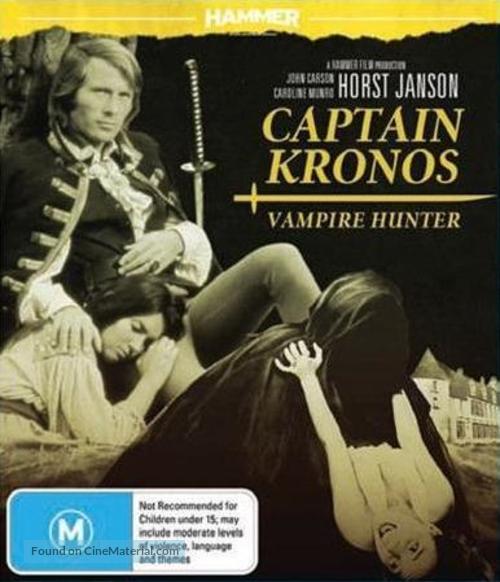 Captain Kronos - Vampire Hunter - Australian Blu-Ray movie cover