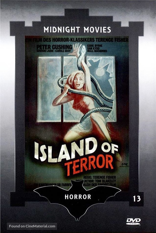 Island of Terror - German DVD movie cover