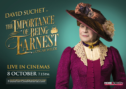 The Importance of Being Earnest - British Movie Poster