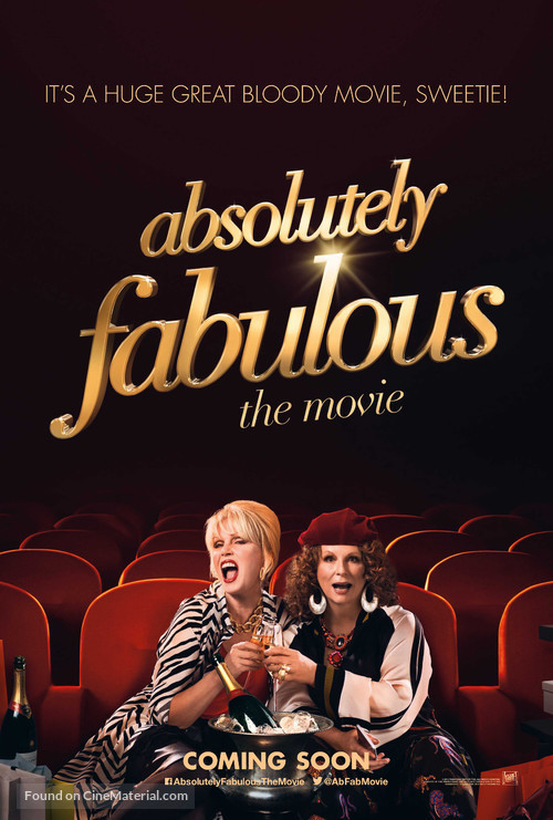 Absolutely Fabulous: The Movie - British Movie Poster