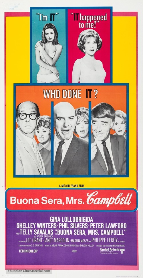 Buona Sera, Mrs. Campbell - Movie Poster