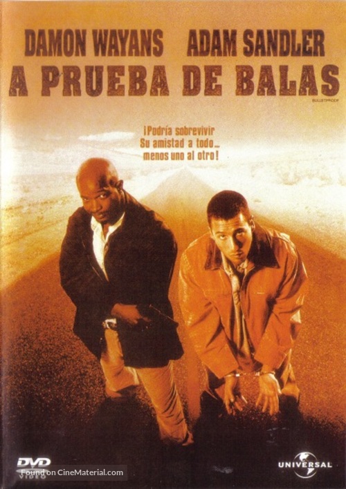 Bulletproof - Mexican DVD movie cover