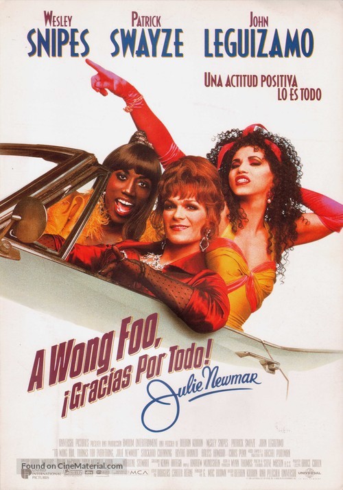 To Wong Foo Thanks for Everything, Julie Newmar - Spanish Movie Poster