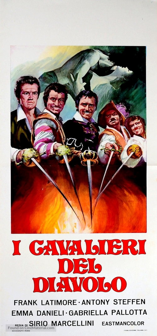 I cavalieri del diavolo - Italian Movie Poster