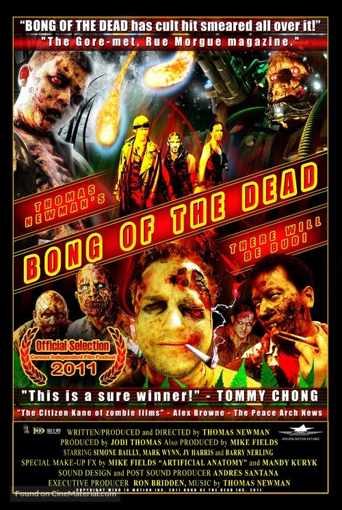 Bong of the Dead - Canadian Movie Poster