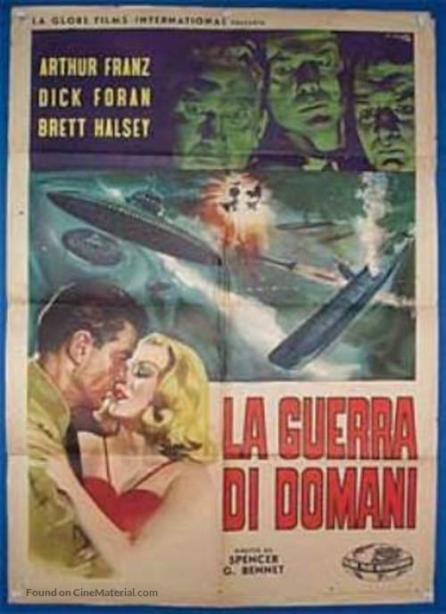 The Atomic Submarine - Italian Movie Poster