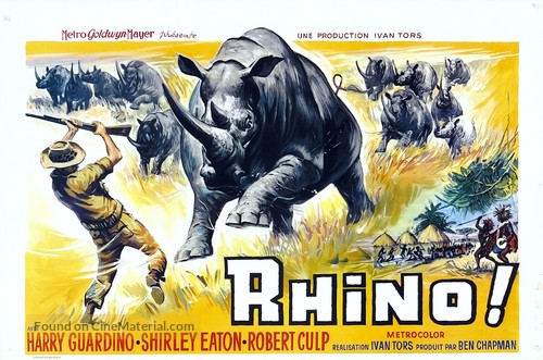 Rhino! - Belgian Movie Poster