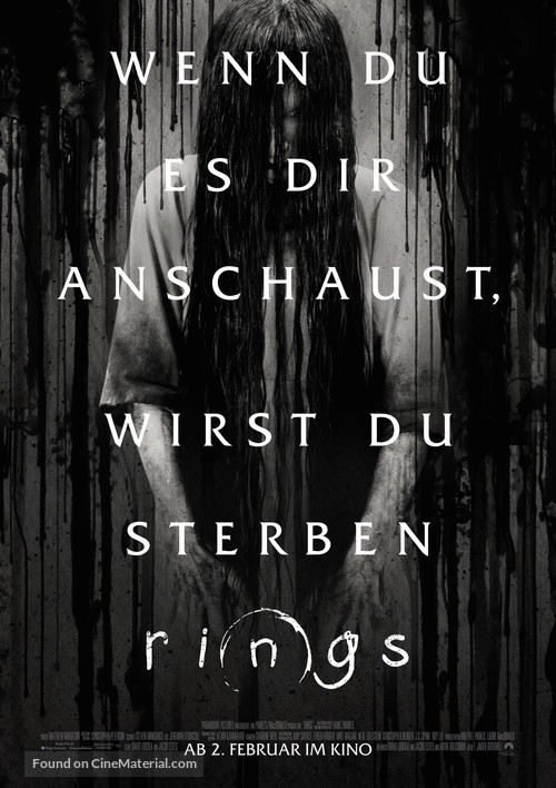 Rings - German Movie Poster