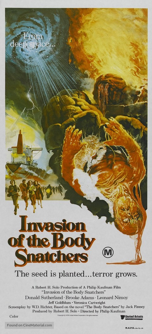 Invasion of the Body Snatchers - Australian Movie Poster