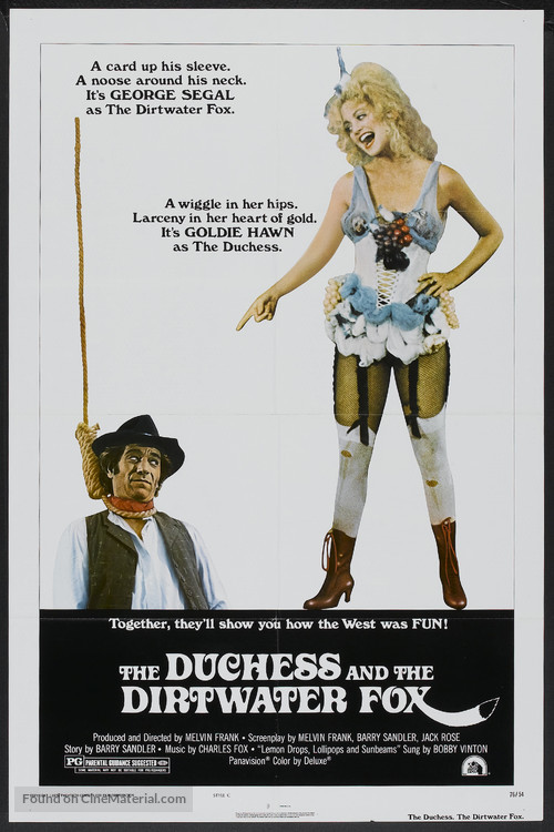 The Duchess and the Dirtwater Fox - Movie Poster