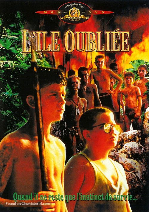 Lord of the Flies - French DVD movie cover