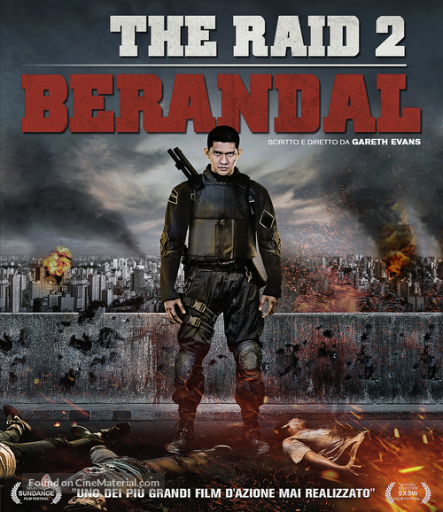 The Raid 2: Berandal - Italian Blu-Ray movie cover