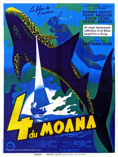 Moana - French Movie Poster