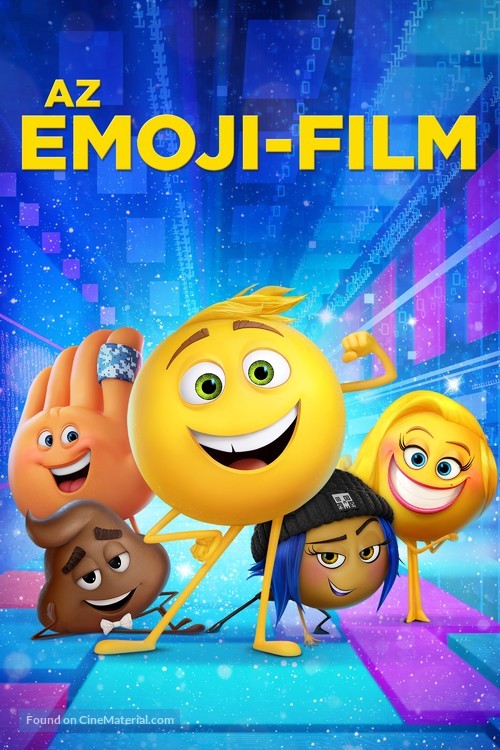 The Emoji Movie - Hungarian Movie Cover