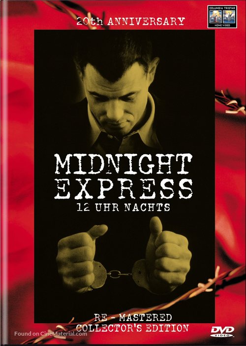 Midnight Express - Swiss DVD movie cover