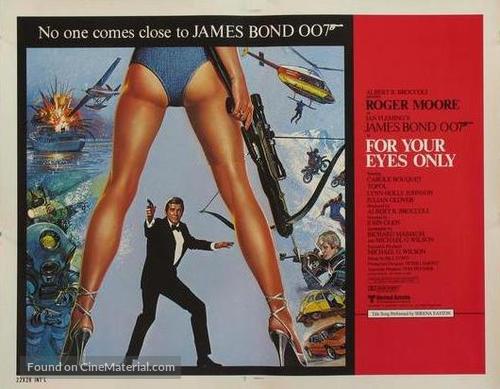 For Your Eyes Only - British Movie Poster
