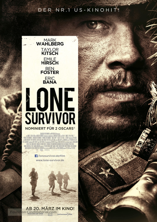 Lone Survivor - German Movie Poster
