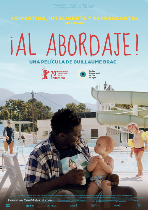 &Agrave; l&#039;abordage - Spanish Movie Poster